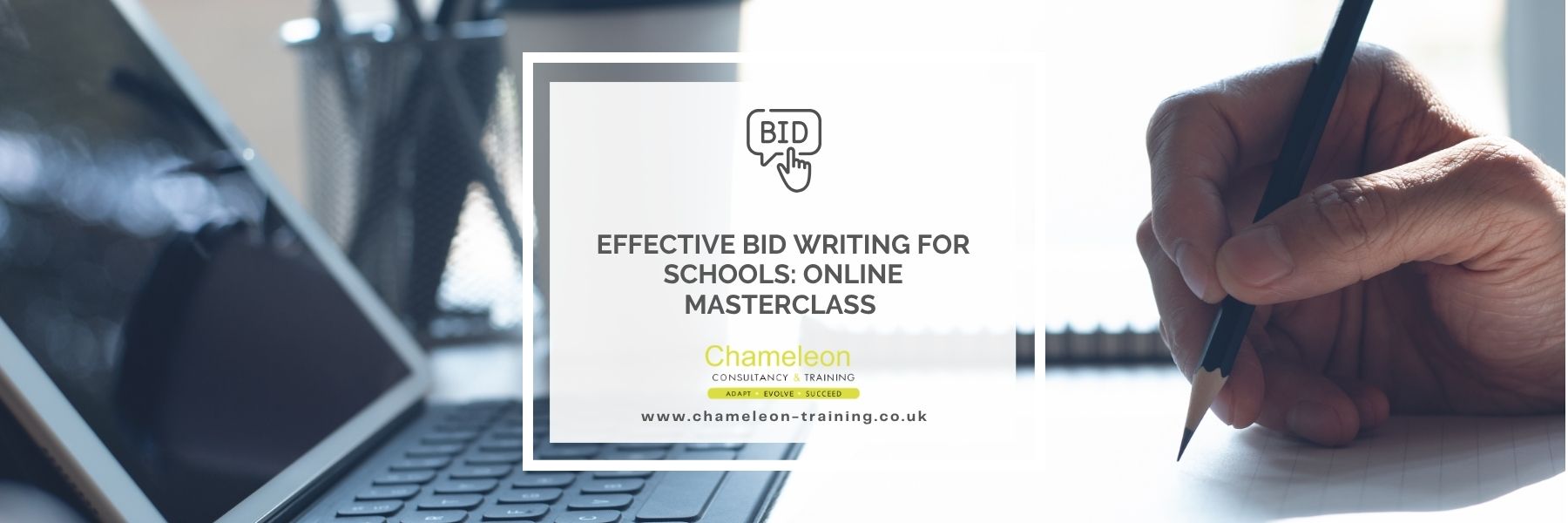 Effective Bid Writing for Schools: Online Masterclass  