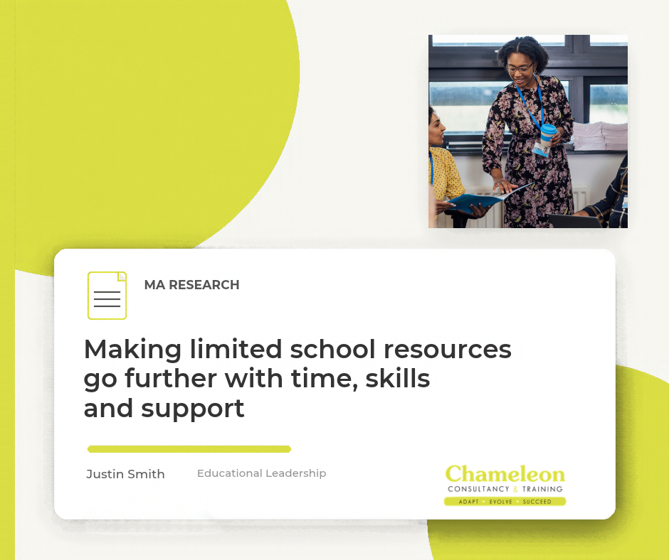 Making limited school resources go further with time, skills and support 